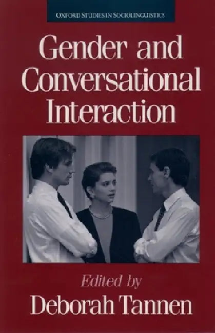 Buy Gender and Conversational Interaction (English, Deborah Tannen) — BookShops.in