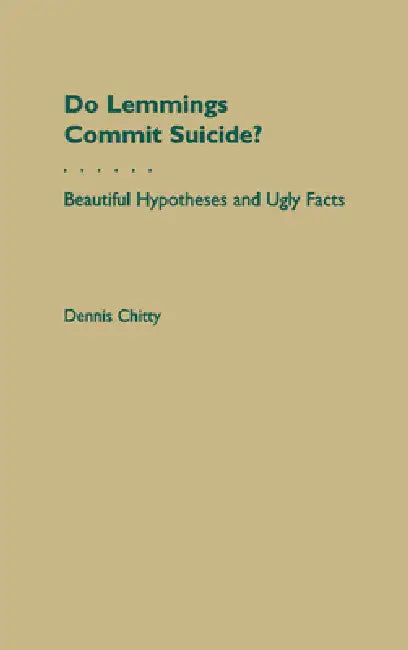 Buy Do Lemmings Commit Suicide? (English, Dennis Chitty) — BookShops.in