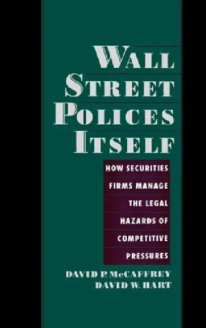 Buy Wall Street Policies Itself (English, David McCaffrey | David Hart) — BookShops.in