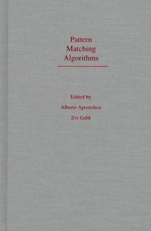 Buy Pattern Matching Algorithms (English, Galil Apostolico | Zvi Galil | Alberto Apostolico) — BookShops.in