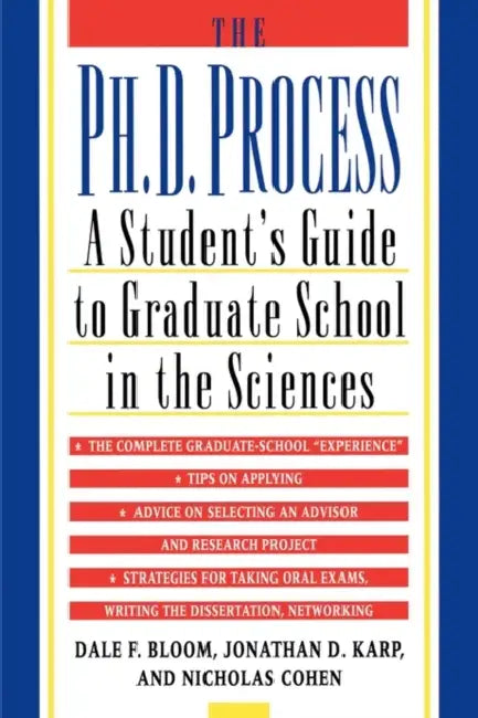 Buy The PH.D. Process (English, Dale F. Bloom | Jonathan D. Karp | Nicholas Cohen) — BookShops.in