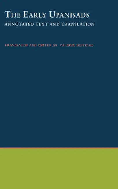 The Early Upanishads (English, Patrick Olivelle)