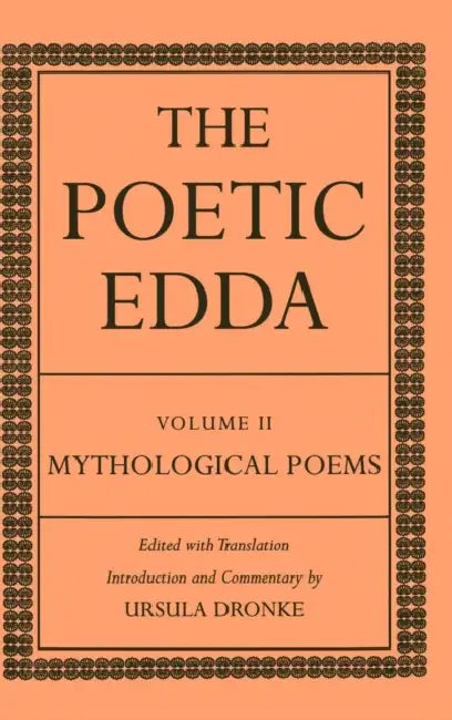 The Poetic Edda (English, Ursula Dronke | Ursula Dronke)