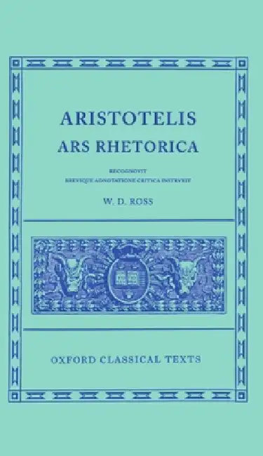 Ars Rhetorica (English, Aristotle | David Ross)