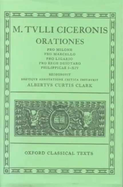 Buy Orationes (English, Cicero | A. C. Clark) — BookShops.in