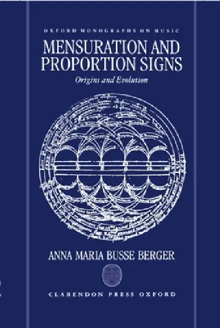 Buy Mensuration and Proportion Signs (English, Anna Maria Busse Berger) — BookShops.in