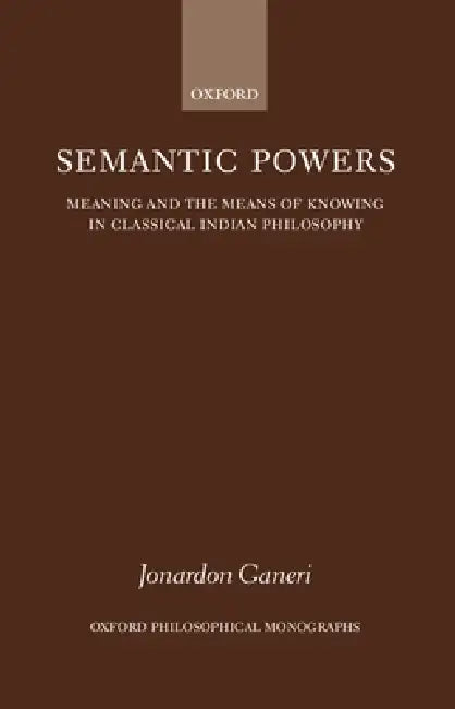 Buy Semantic Powers (English, Jonardon Ganeri) — BookShops.in