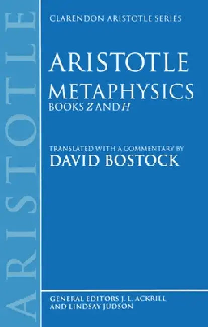 Metaphysics (English, David Bostock | Aristotle | David Bostock)