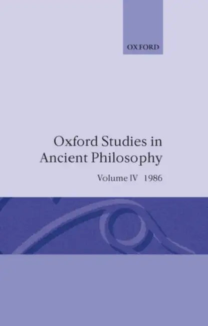 Buy Oxford Studies in Ancient Philosophy (English, Julia Annas | Michael Woods | Julia Annas) — BookShops.in