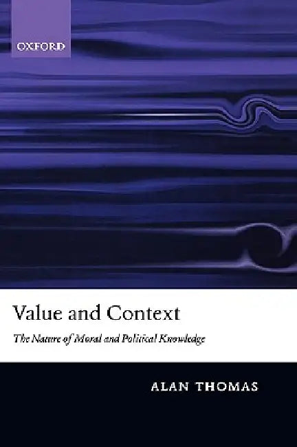 Value and Context (English, Alan Thomas)