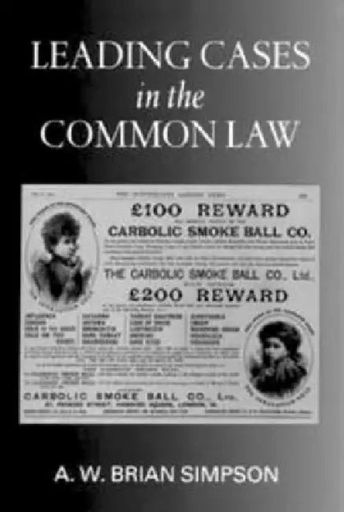 Leading Cases in the Common Law | A. W. Brian Simpson | OUP Oxford view 2