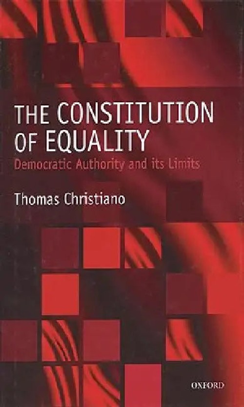 The Constitution of Equality by Christiano – OUP UK view 2