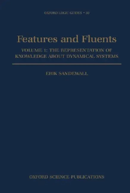 Buy Features and Fluents (English, Erik Sandewall) — BookShops.in