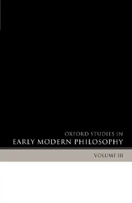 Buy Oxford Studies in Early Modern Philosophy (English, Daniel Garber | Steven M. Nadler) — BookShops.in