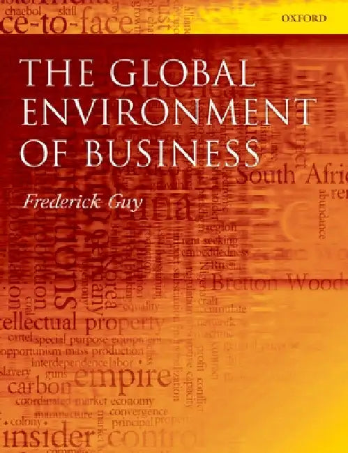 The Global Environment of Business (English, Frederick Guy) view 2