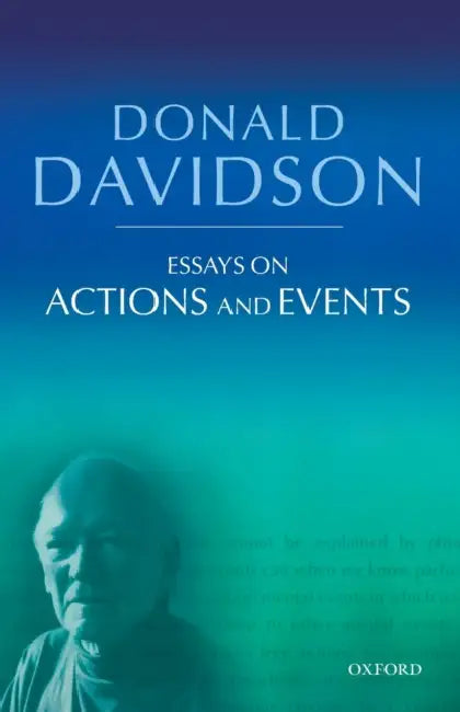 Essays on Actions and Events (English, Donald Davidson)