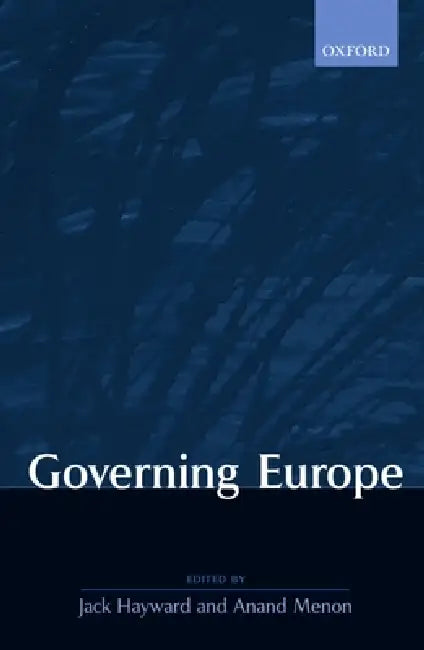 Governing Europe (English, Jack Hayward | Anand Menon)