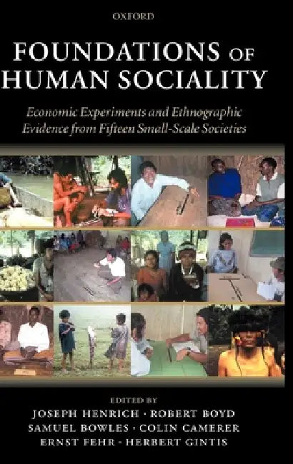 Buy Foundations of Human Sociality (English, Joseph Henrich | Robert Boyd | Ernst Fehr) — BookShops.in
