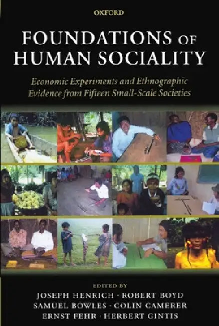Buy Foundations of Human Sociality (English, Joseph Henrich | Ernst Fehr | Herbert Gintis) — BookShops.in