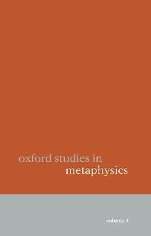 Oxford Studies in Metaphysics by Dean Zimmerman – OUP Hardcover view 2