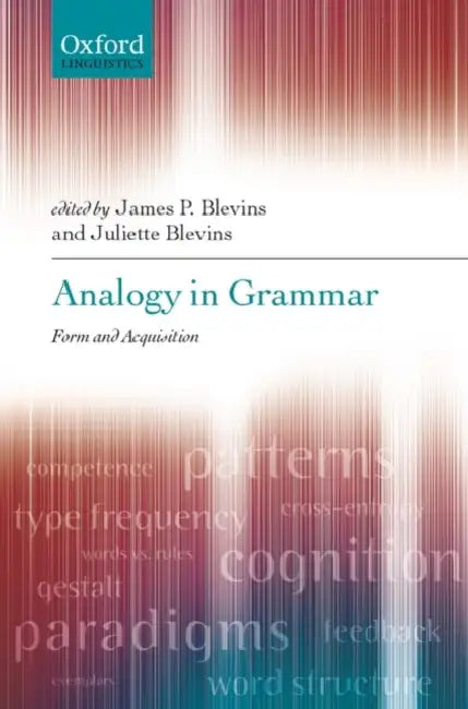 Buy Analogy in Grammar (English, James P. Blevins | Juliette Blevins) — BookShops.in