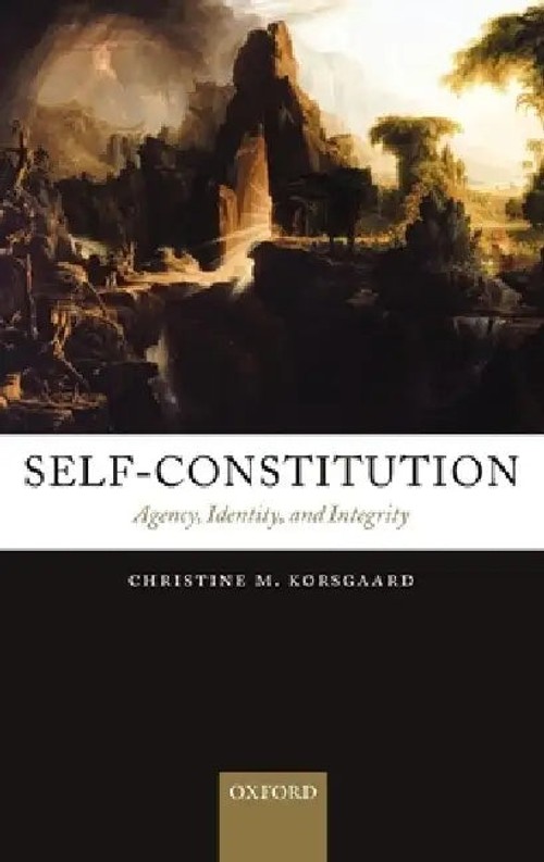 Self-Constitution by Christine M. Korsgaard – Moral Philosophy Hardcover view 2