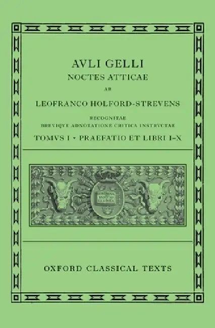 Buy Aulus Gellius (English, Leofranc Holford-Strevens) — BookShops.in