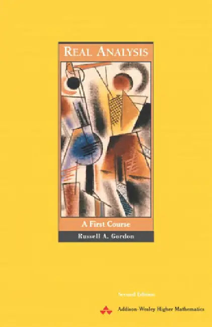 Buy Real Analysis (English, Russell Gordon) — BookShops.in