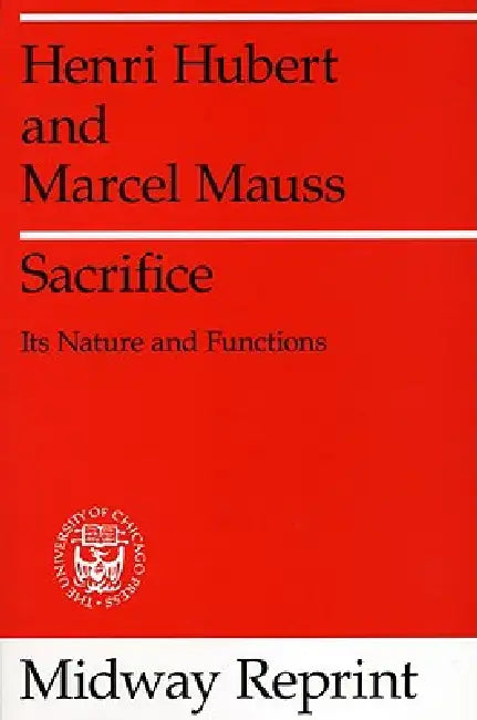 Buy Sacrifice (English, Henri Hubert) — BookShops.in