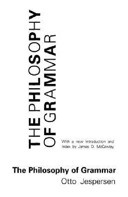 Buy The Philosophy of Grammar (English, Otto Jespersen) — BookShops.in