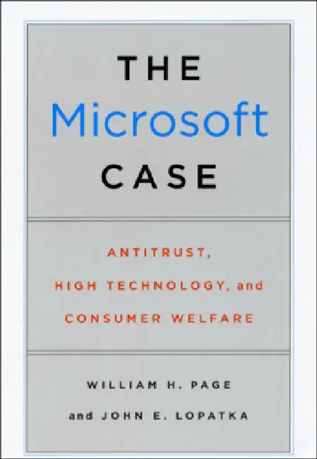 Buy The Microsoft Case (English, William H. Page | John E. Lopatka) — BookShops.in