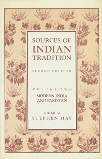 Sources of Indian Tradition (English, Ainslie T. Embree)