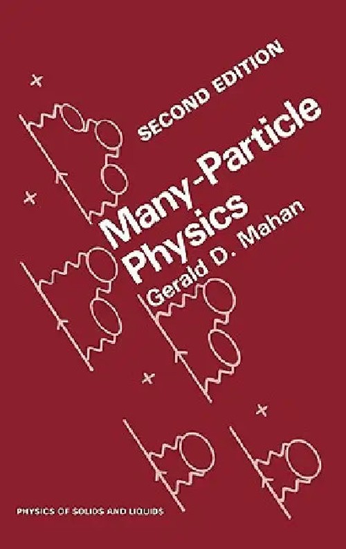 Many-Particle Physics – Gerald D. Mahan – Springer Hardcover view 2