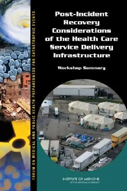 Buy Post-Incident Recovery Considerations of the Health Care Service Delivery Infrastructure (English, Institute of Medicine | Board on Health Sciences Policy | Forum on Medical, Public Health Prepa) — BookShops.in