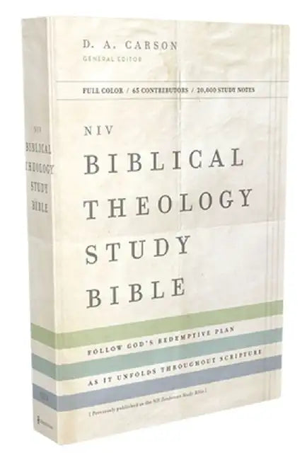 Buy NIV, Biblical Theology Study Bible, Hardcover, Comfort Print (English, D. A. Carson) — BookShops.in