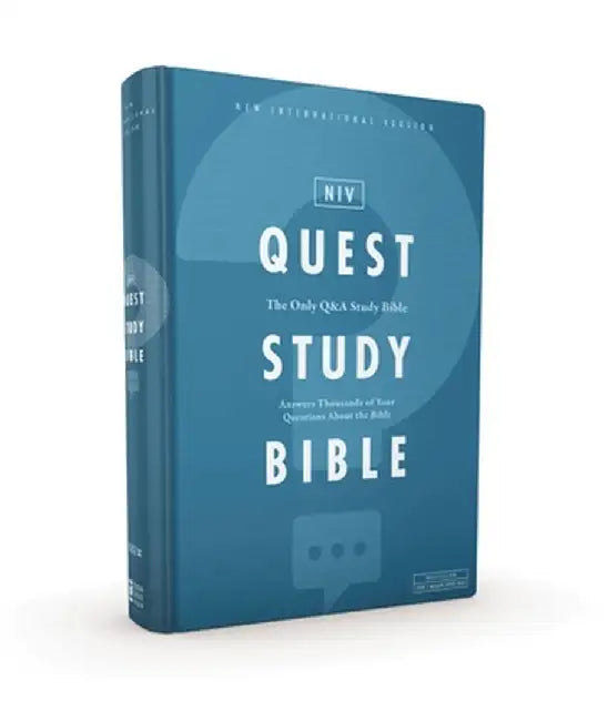 Buy Niv, Quest Study Bible, Hardcover, Comfort Print (English, Christianity Today Intl) — BookShops.in