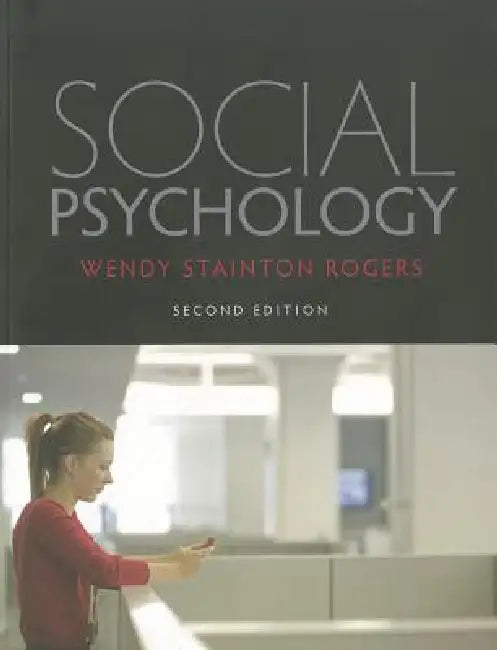 Social Psychology (English, Wendy Stainton Rogers)