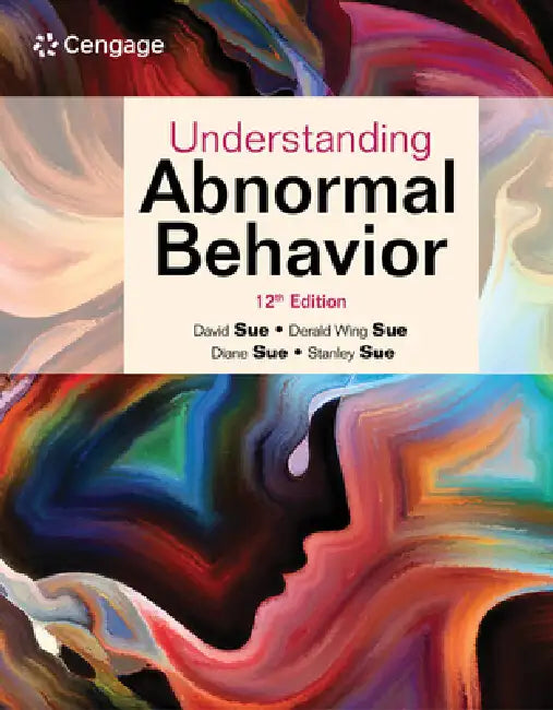 Buy Understanding Abnormal Behavior (English, David Sue | Derald Wing Sue | Diane Sue) — BookShops.in