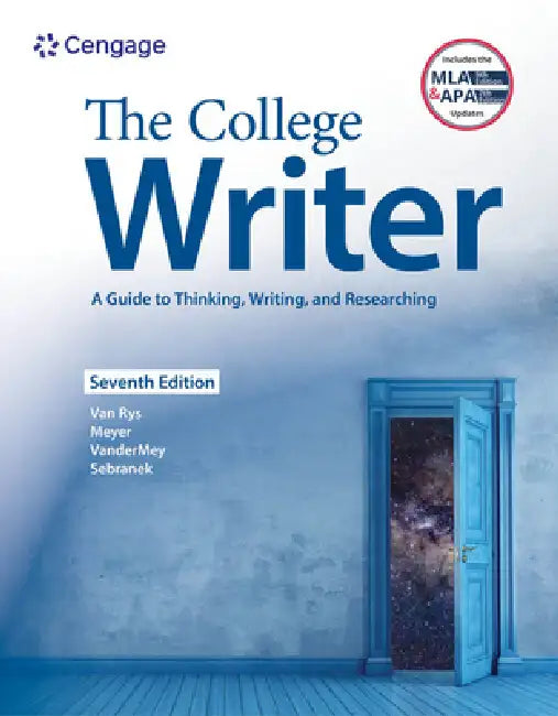The College Writer (English, John Van Rys | Verne Meyer | Randall VanderMey)