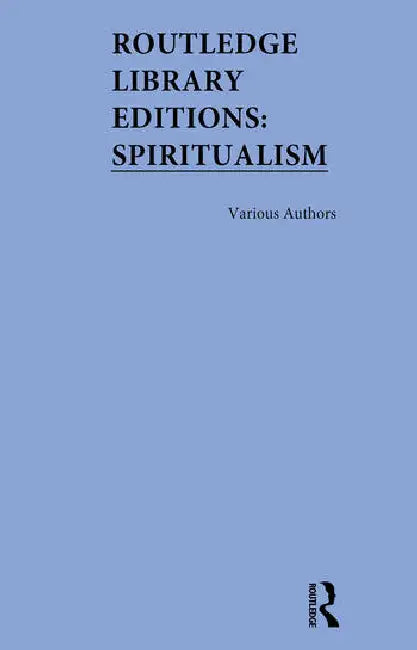 Buy Spiritualism (English) — BookShops.in