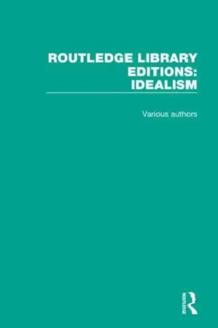 Buy Idealism (English) — BookShops.in