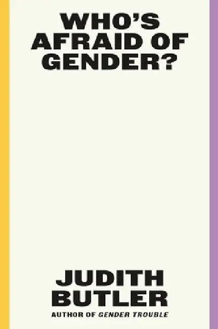 Buy Who's Afraid of Gender? (English, Judith Butler) — BookShops.in
