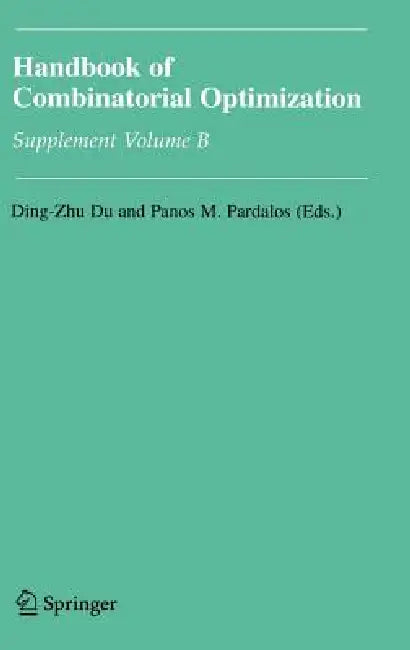 Buy Handbook of Combinatorial Optimization (English, Ding-Zhu Du | Panos M. Pardalos) — BookShops.in