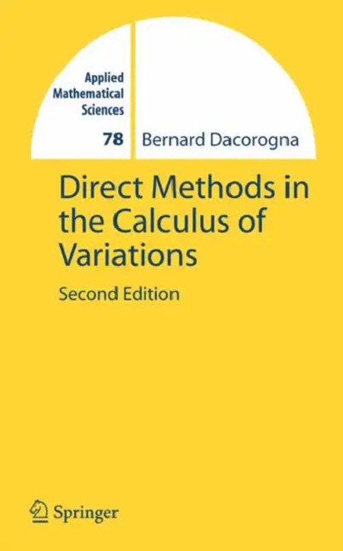 Direct Methods in the Calculus of Variations – Bernard Dacorogna view 2