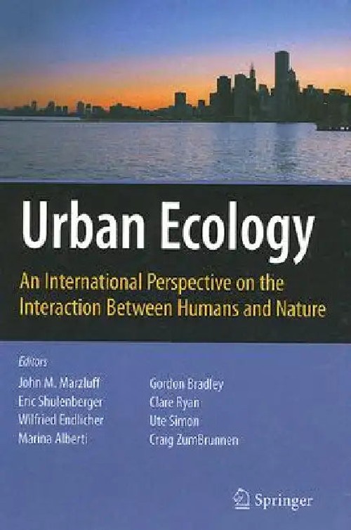 Urban Ecology by Eric Shulenberger – Springer Hardcover Book view 2