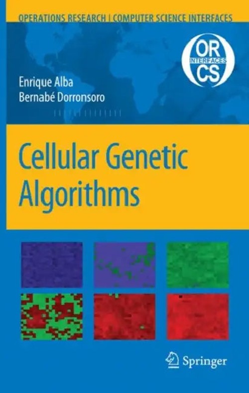 Cellular Genetic Algorithms by Enrique Alba - Springer Hardcover view 2