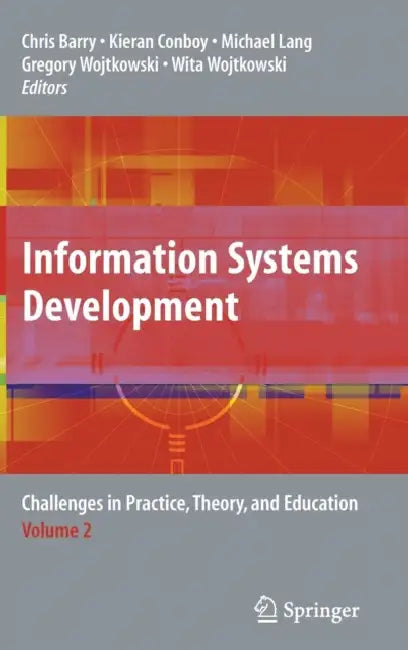 Buy Information Systems Development, Volume 2 (English, Chris Barry | Kieran Conboy | Michael Lang) — BookShops.in