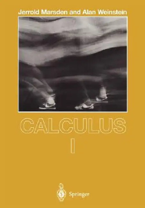 Calculus I by Jerrold Marsden – Springer Hardcover view 2