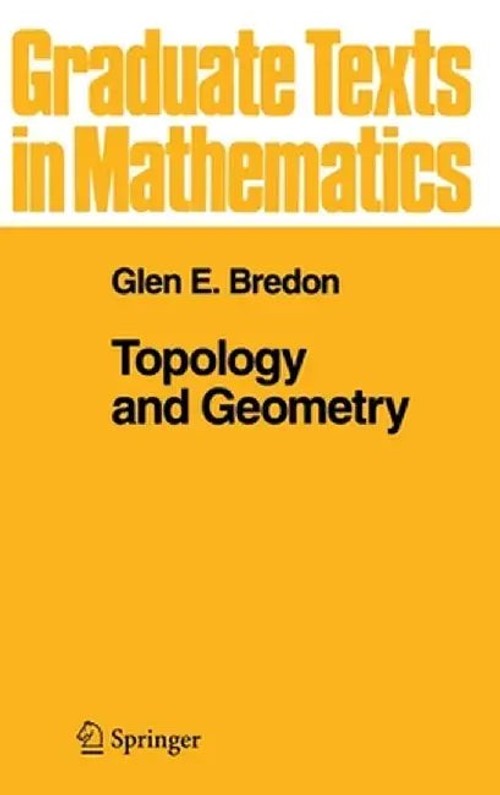 Topology and Geometry – Glen E. Bredon view 2