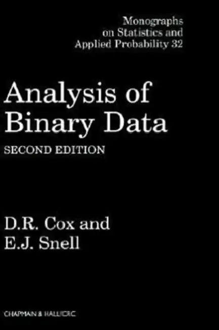 Buy Analysis of Binary Data (English, Cox D.R.) — BookShops.in